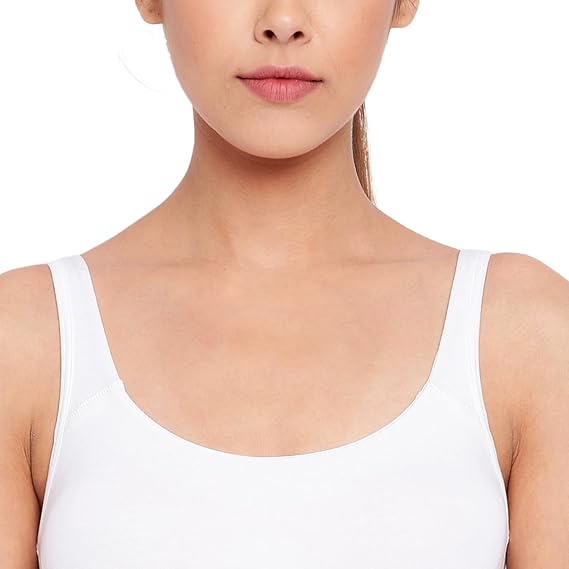 Enamor Low Impact Women's Cotton Everyday Sports Bra – Non-Padded, Wirefree, High Coverage, All-Day Comfort SB06